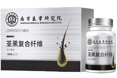 复合纤维黑发片