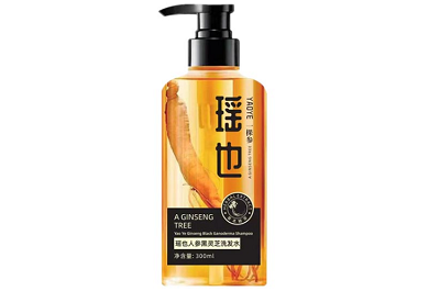 人参黑灵芝洗发水