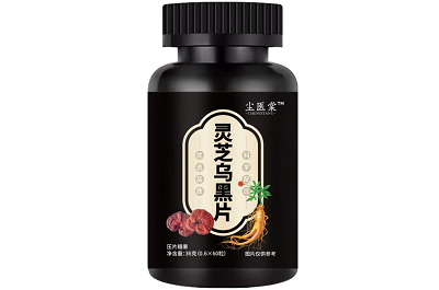 灵芝乌黑片
